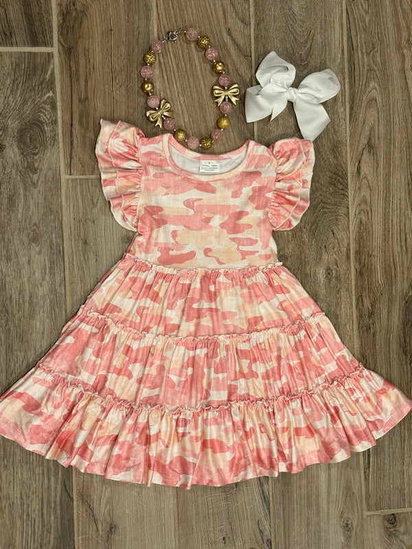 Pink Camo Party Dresses