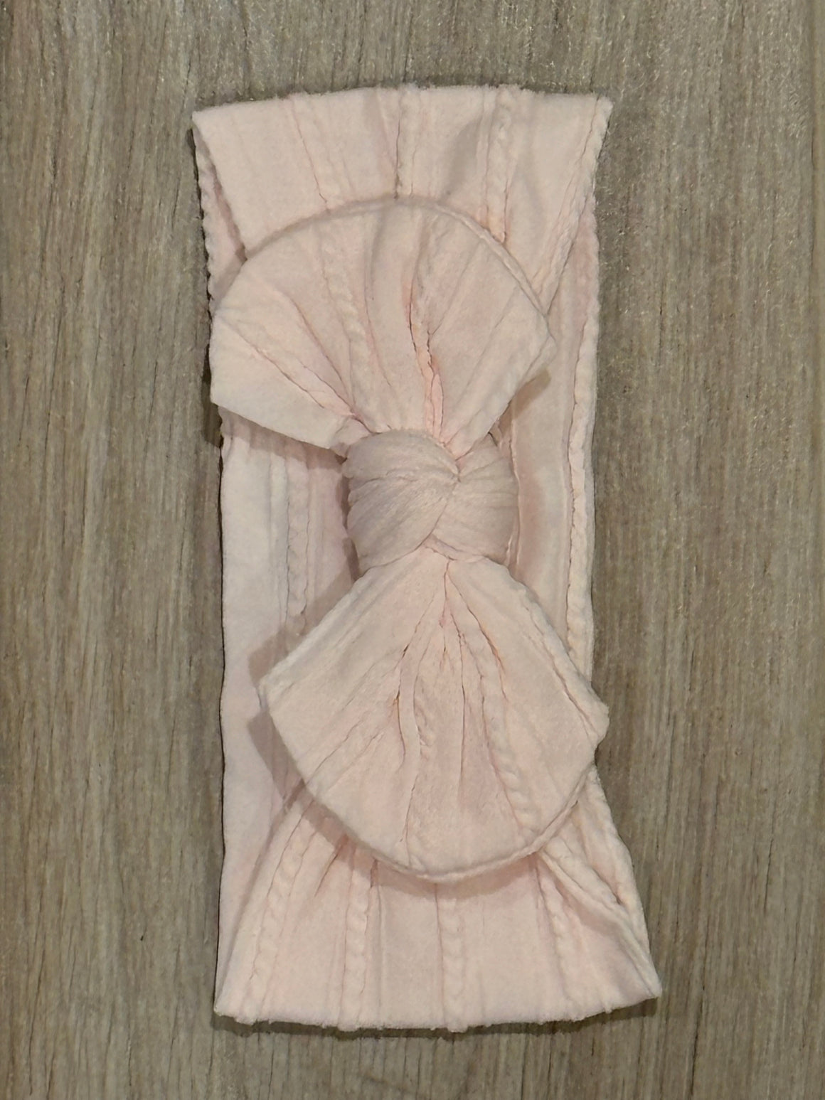 Headband - Pale Pink Bow