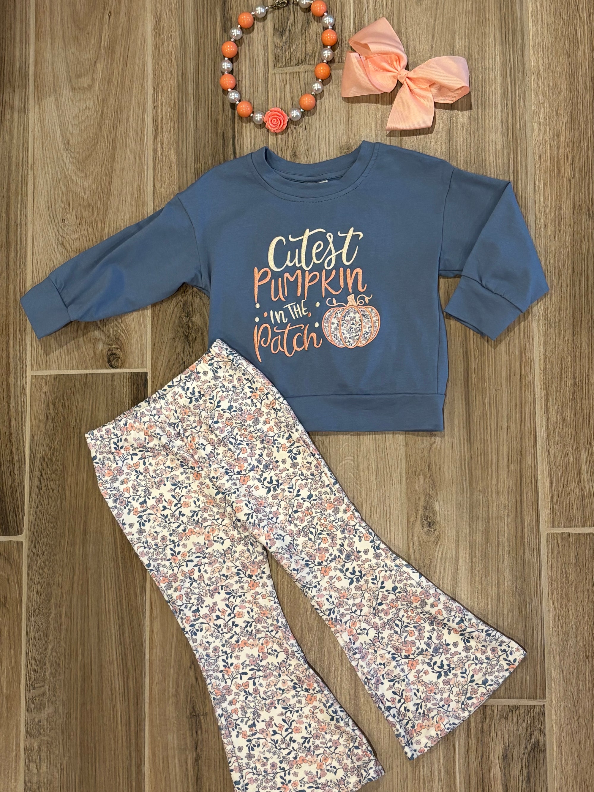 L/S - Cutest Pumpkin w/Bell Bottoms