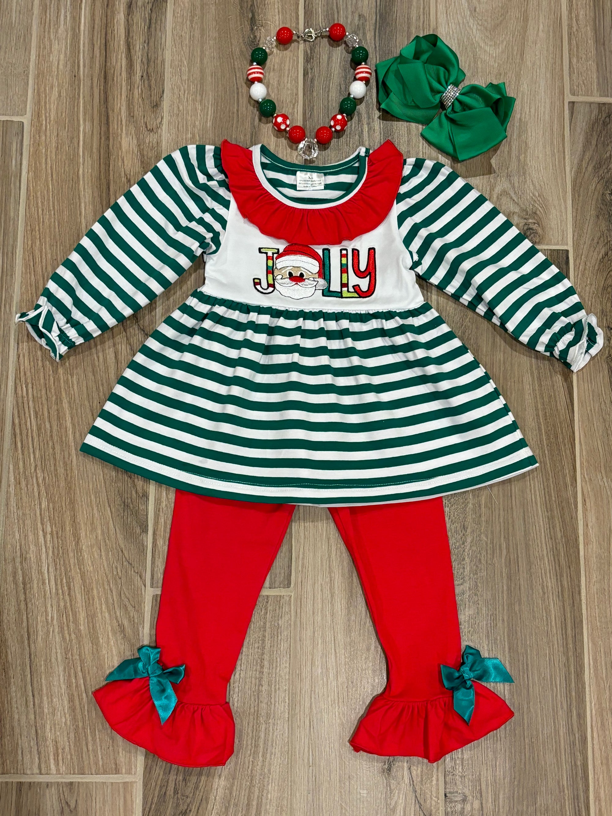 Christmas - Red/Green Jolly 2pc Set