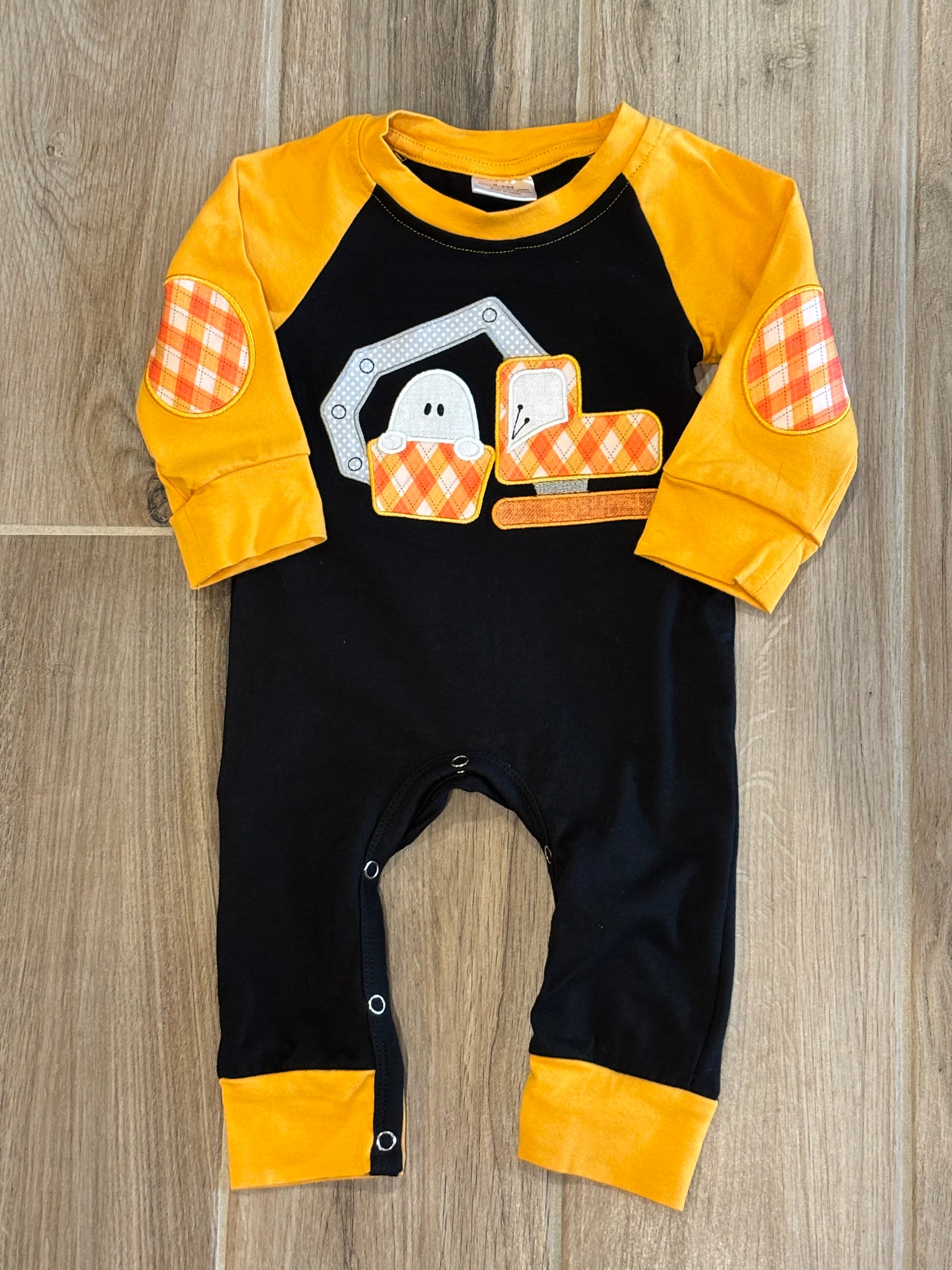 Halloween - Construction Ghost Romper