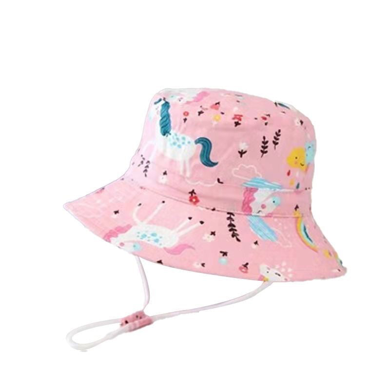 Hat - Sunscreen Bucket Hat - Unicorn (52/54cm) 2-5yr