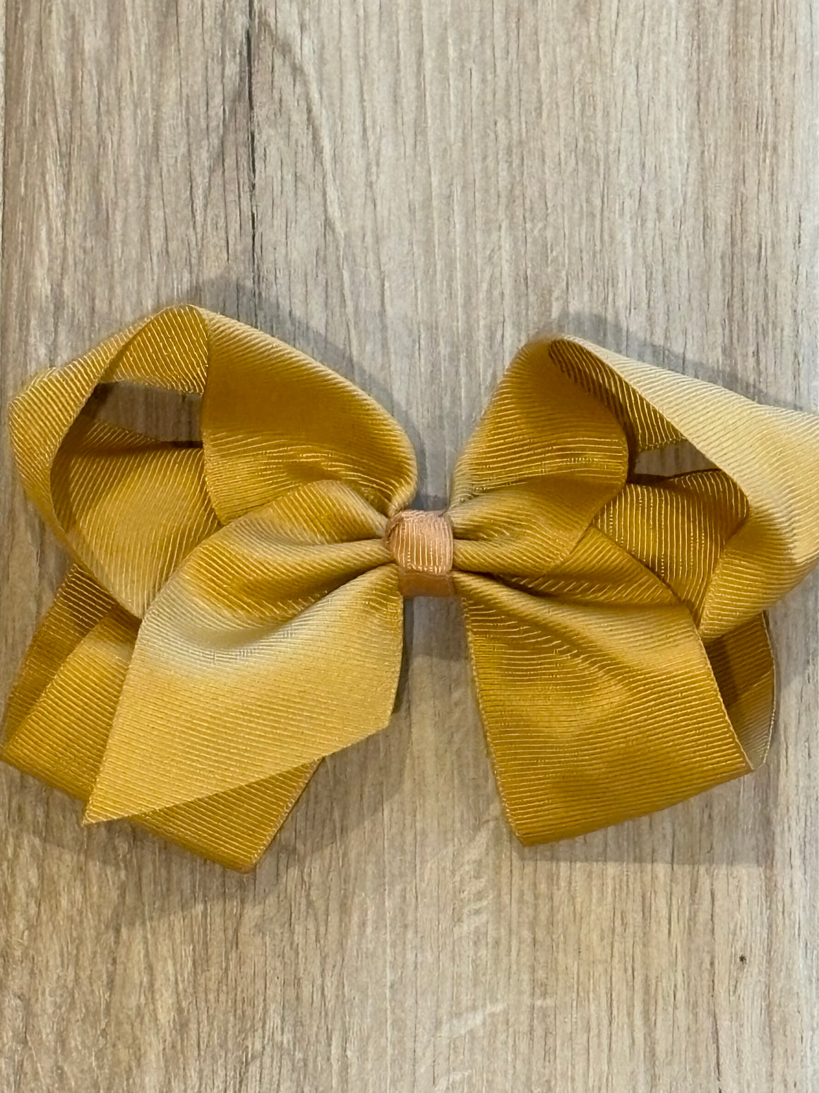 Hair Bow - Gold