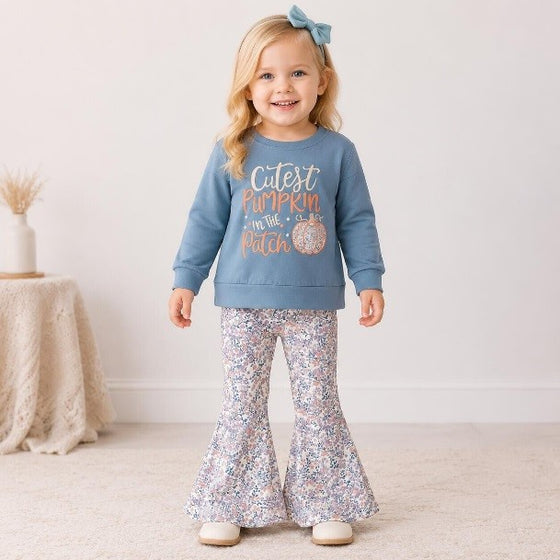 L/S - Cutest Pumpkin w/Bell Bottoms
