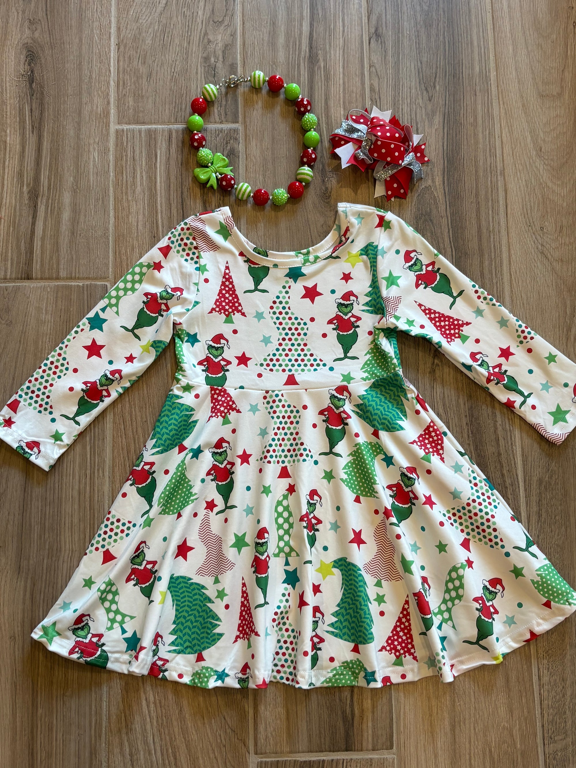 Christmas - Grinch Tree Dress
