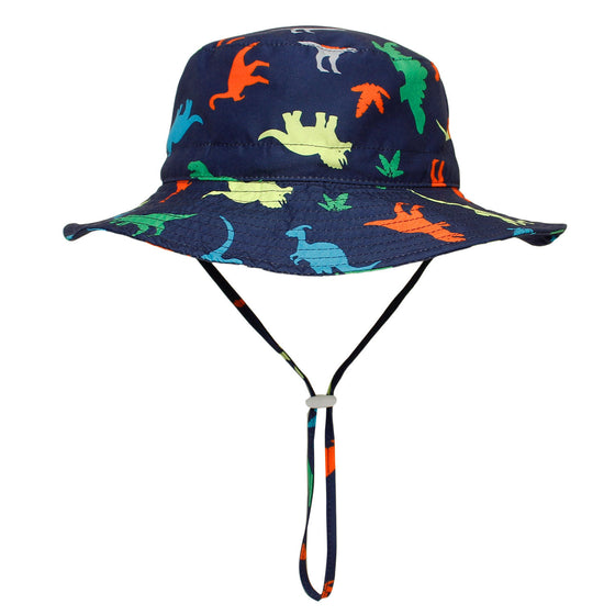 Misc - Sunscreen Bucket Hat - Dinosaur (46cm) 6-12mo