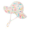 Hat - Sunblock Fisherman Hat - Floral (46cm) 6-12mo