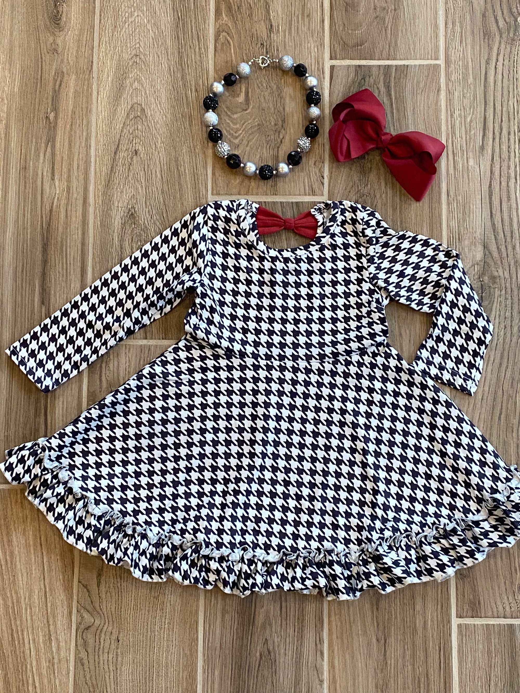 Dress - Houndstooth