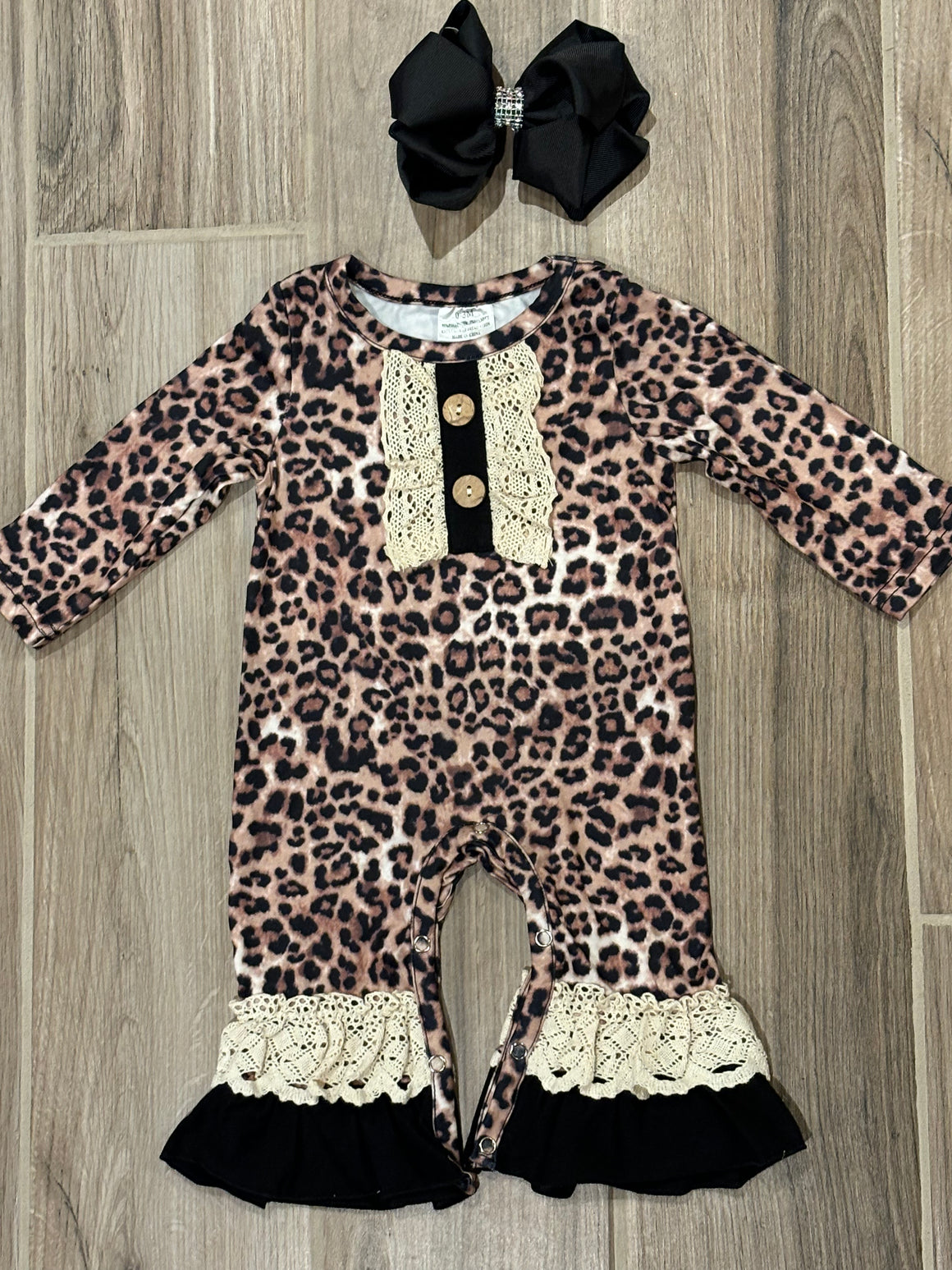 Infant - Leopard Black