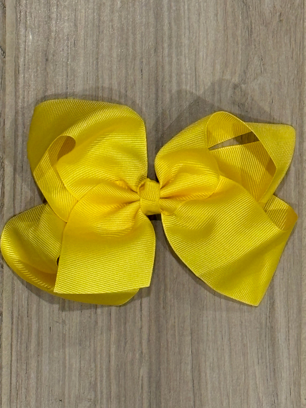 Hair Bow - Daffodil