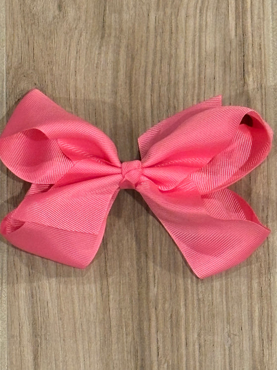 Hair Bow - Bubble Gum Pink