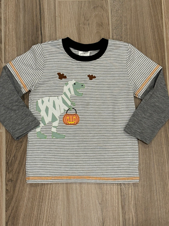 Halloween - Dinosaur Mummy Shirt