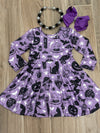 Halloween - Lavender/Black Dress