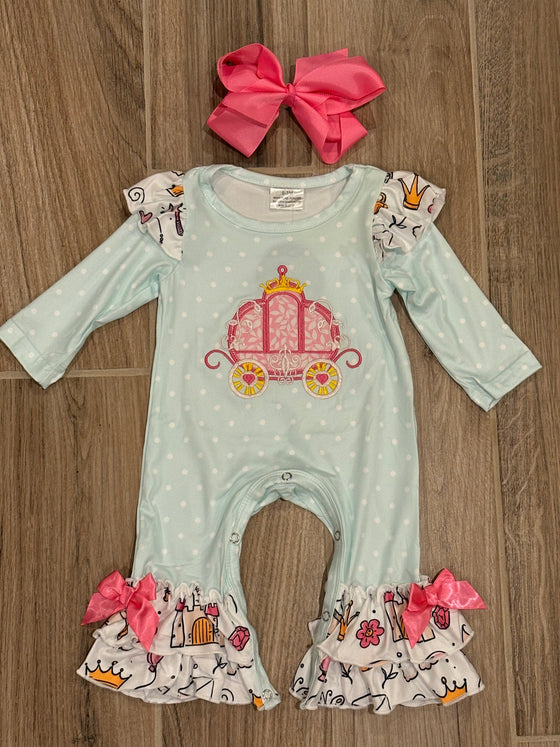 Infant - Princess Carriage Romper