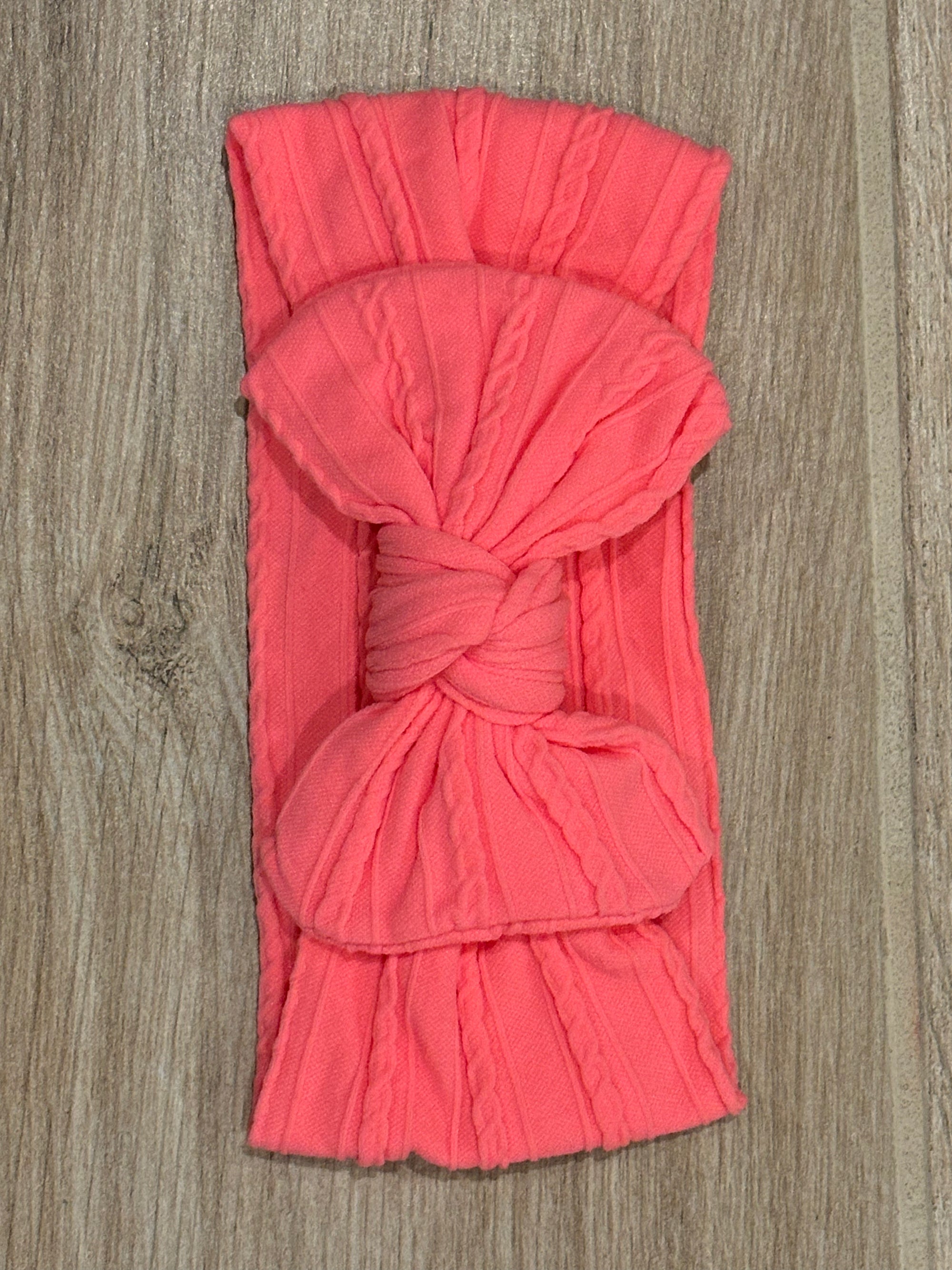 Headband - Bubble Gum Pink Bow