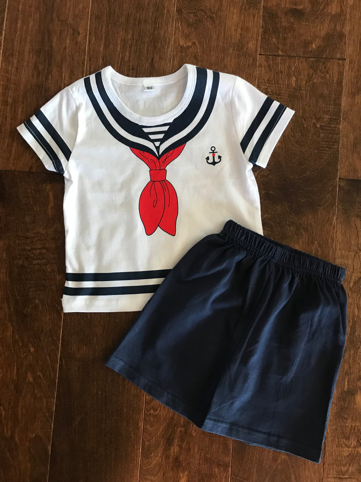 Boys - Sailor Shirt w/Navy Shorts