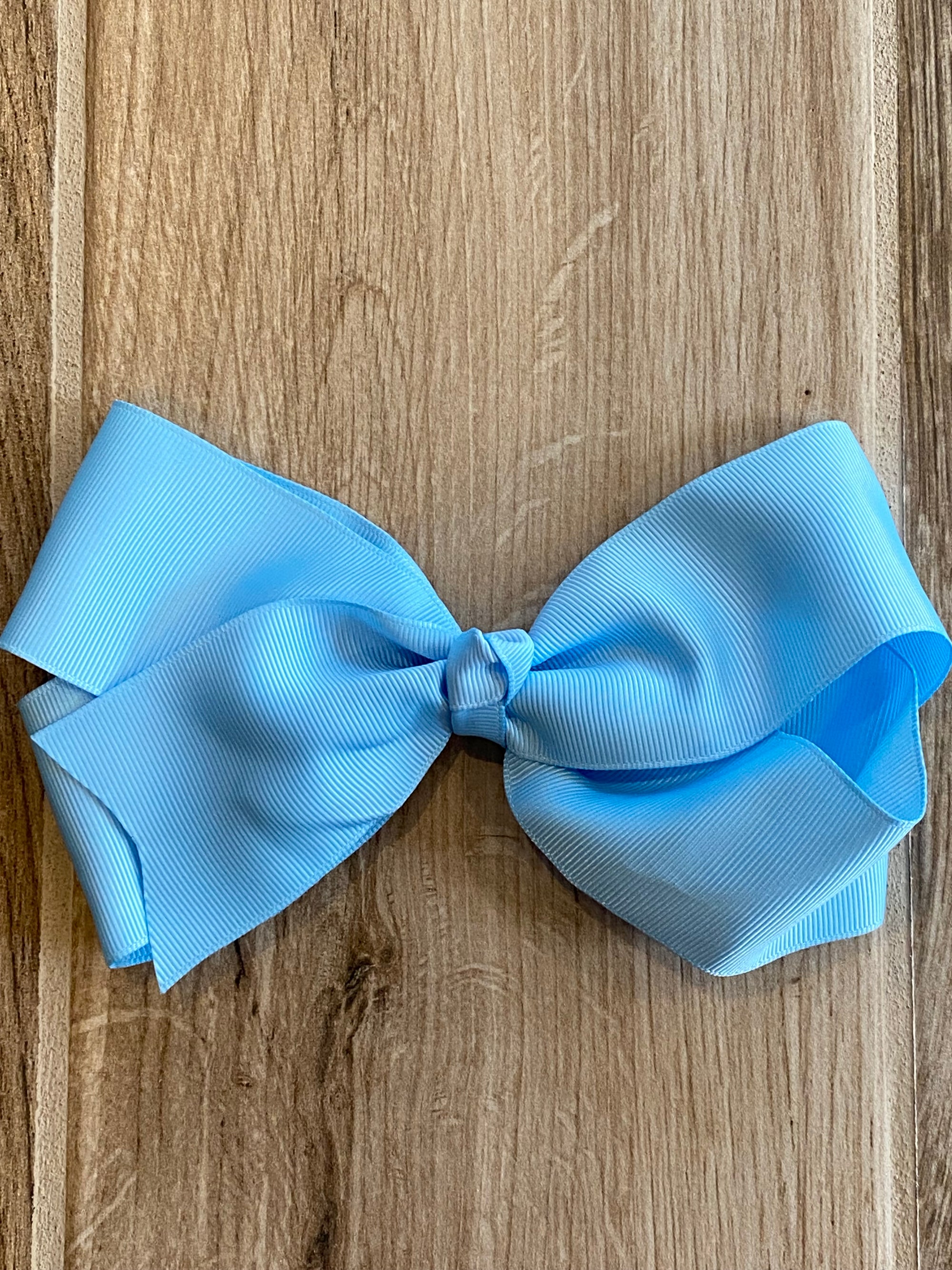 Hair Bow - Light Blue