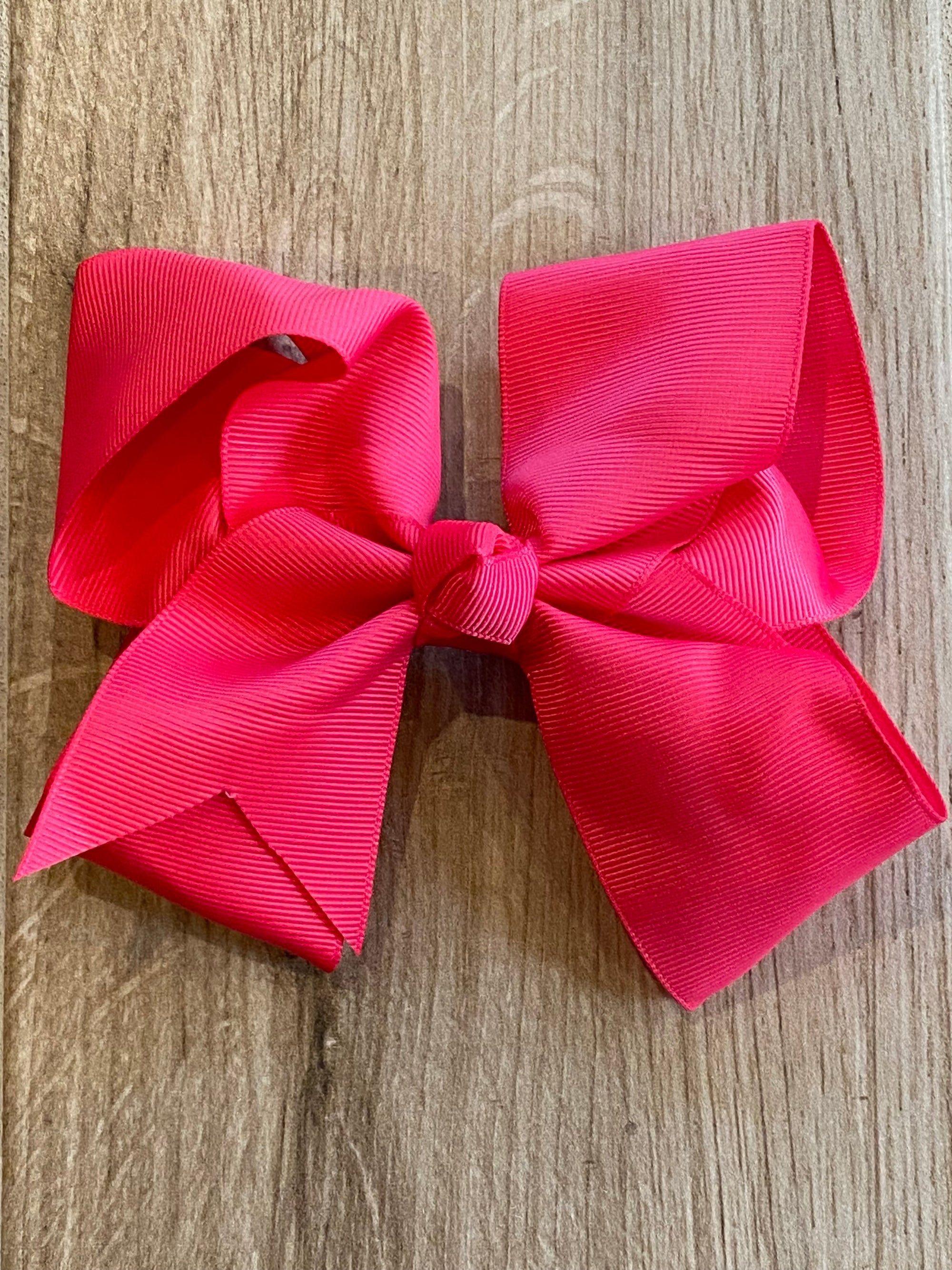 Hair Bow - Hot Pink