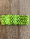 Headband - Crochet (Apple Green)