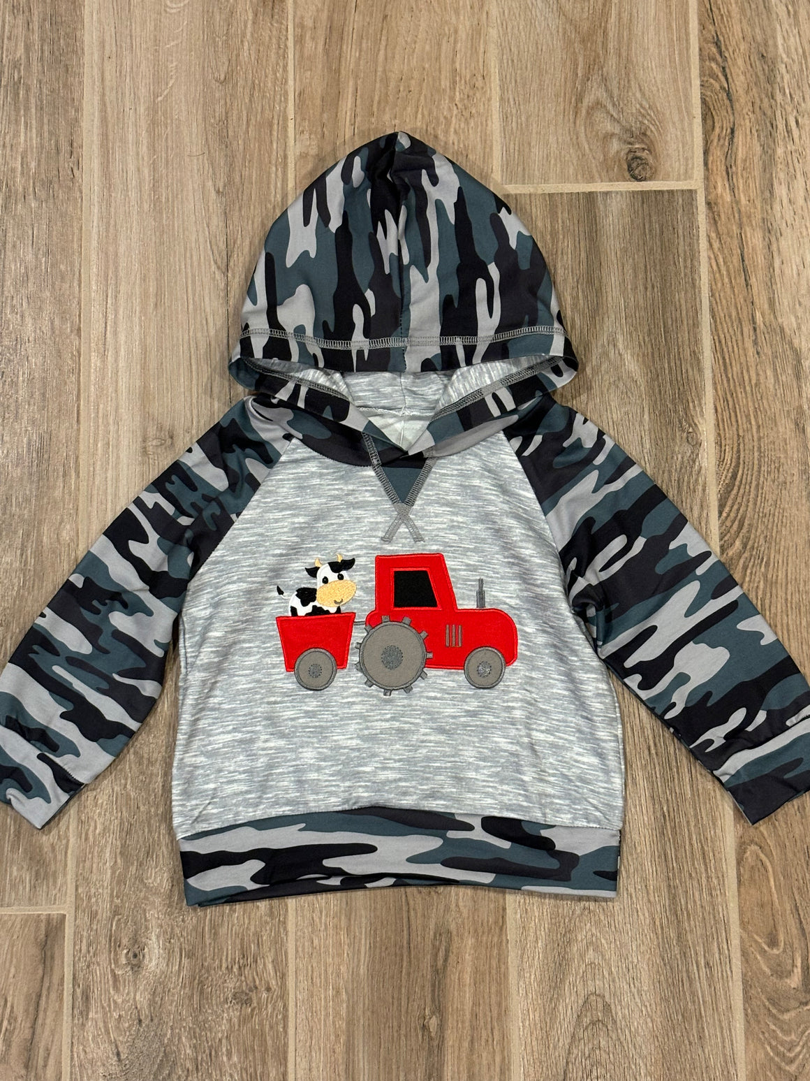 Top - Tractor Camo Hoodie