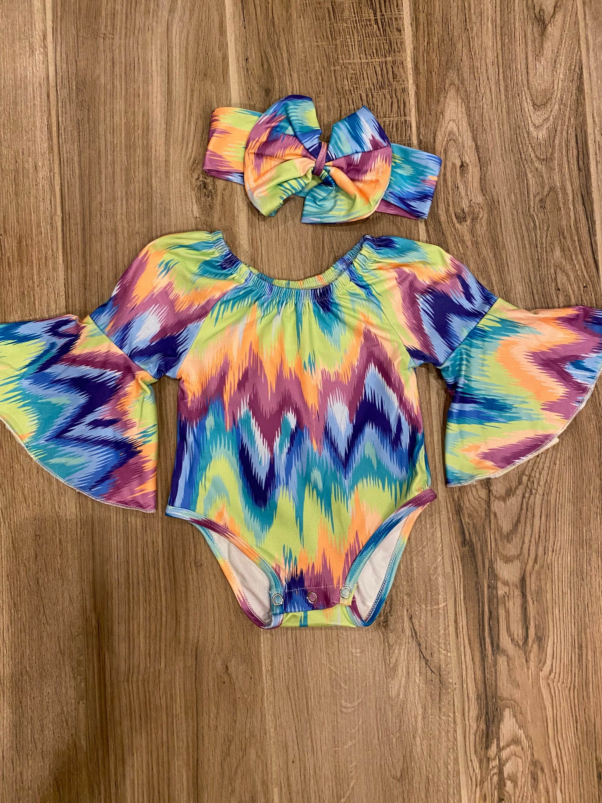 Infant - Tie-Dye w/Bell Sleeves